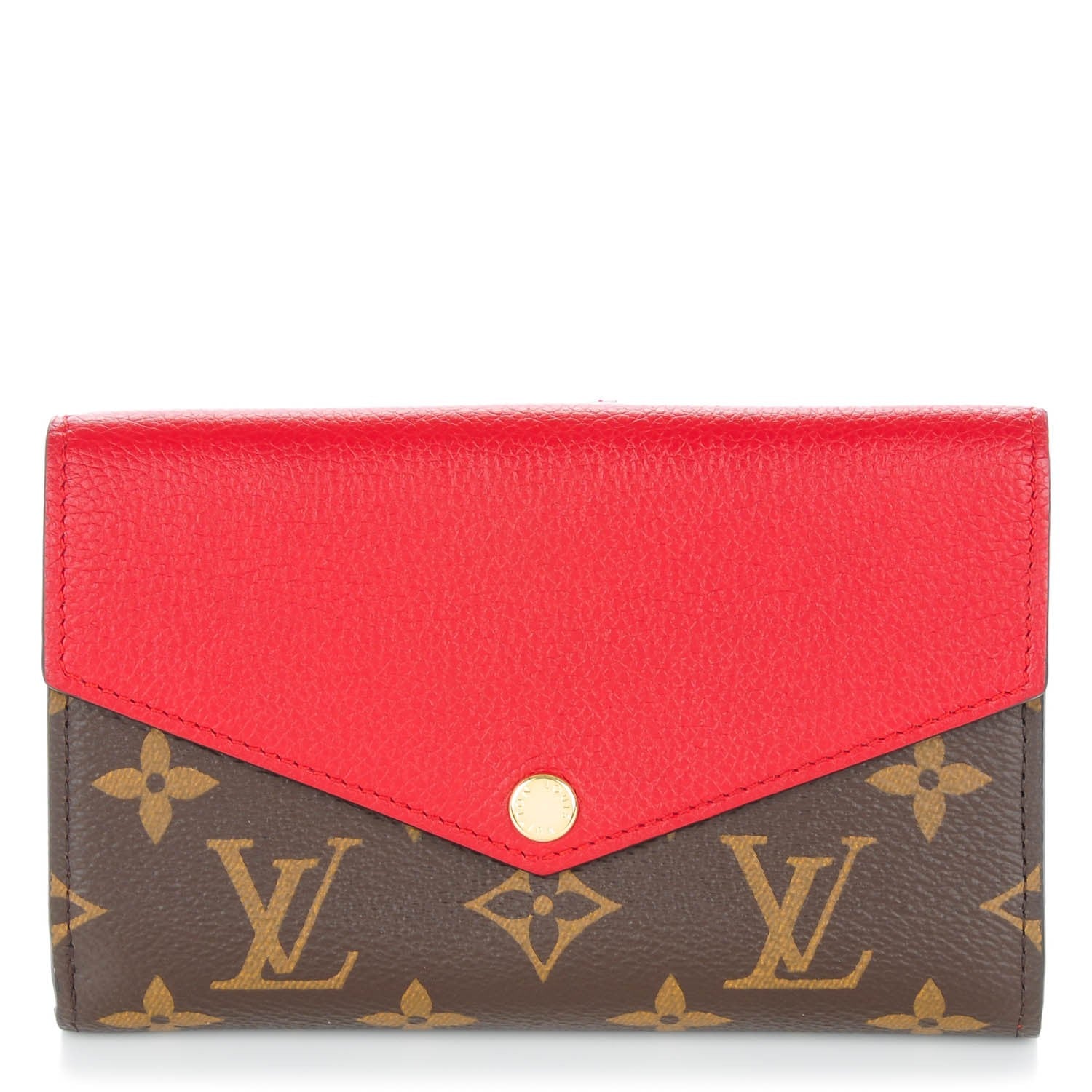 Louis Vuitton Monogram Pallas Compact Wallet Cherry 1 of 8