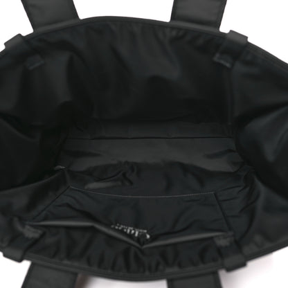Chloe Recycled Nylon Large Woody Ribbon Tote Black 5 of 8