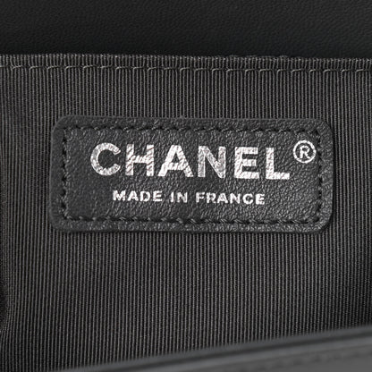 Chanel Lambskin Quilted Small Boy Flap Dark Grey 6 of 11