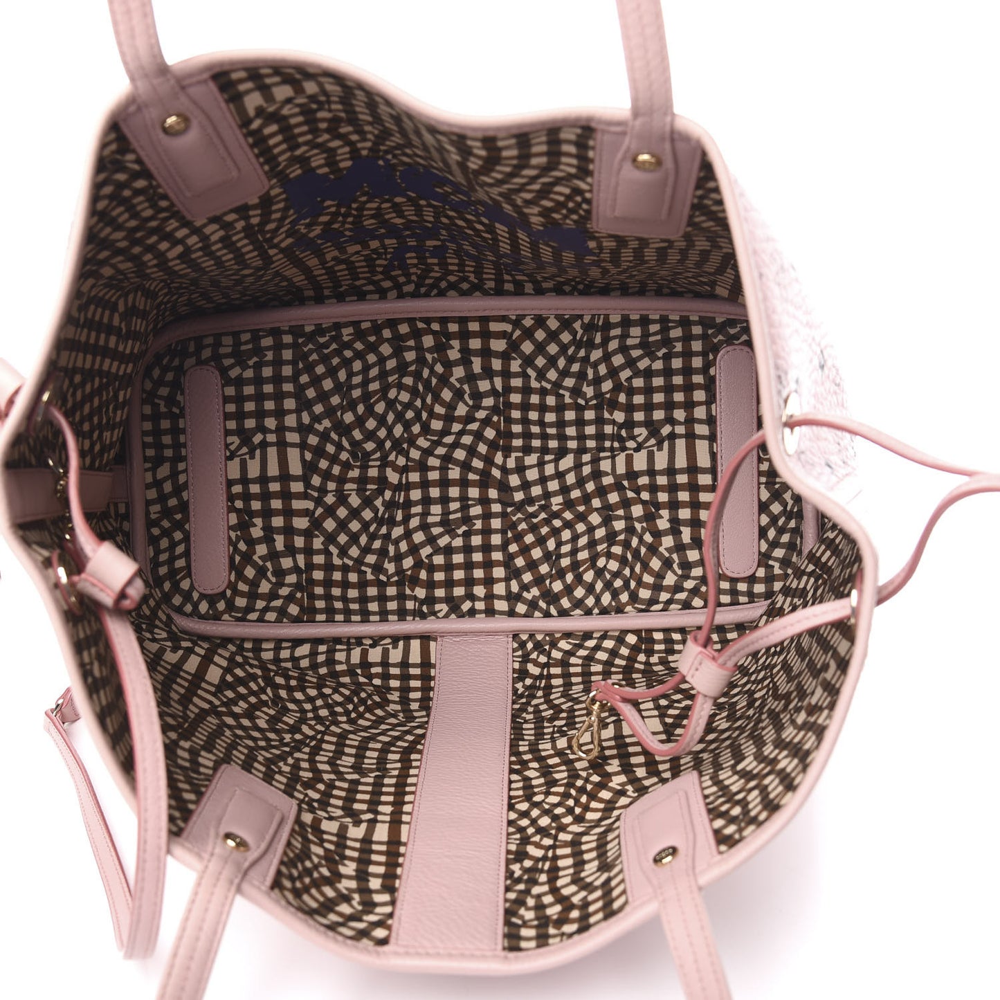 Visetos Medium Liz Reversible Shopper Tote Soft Pink