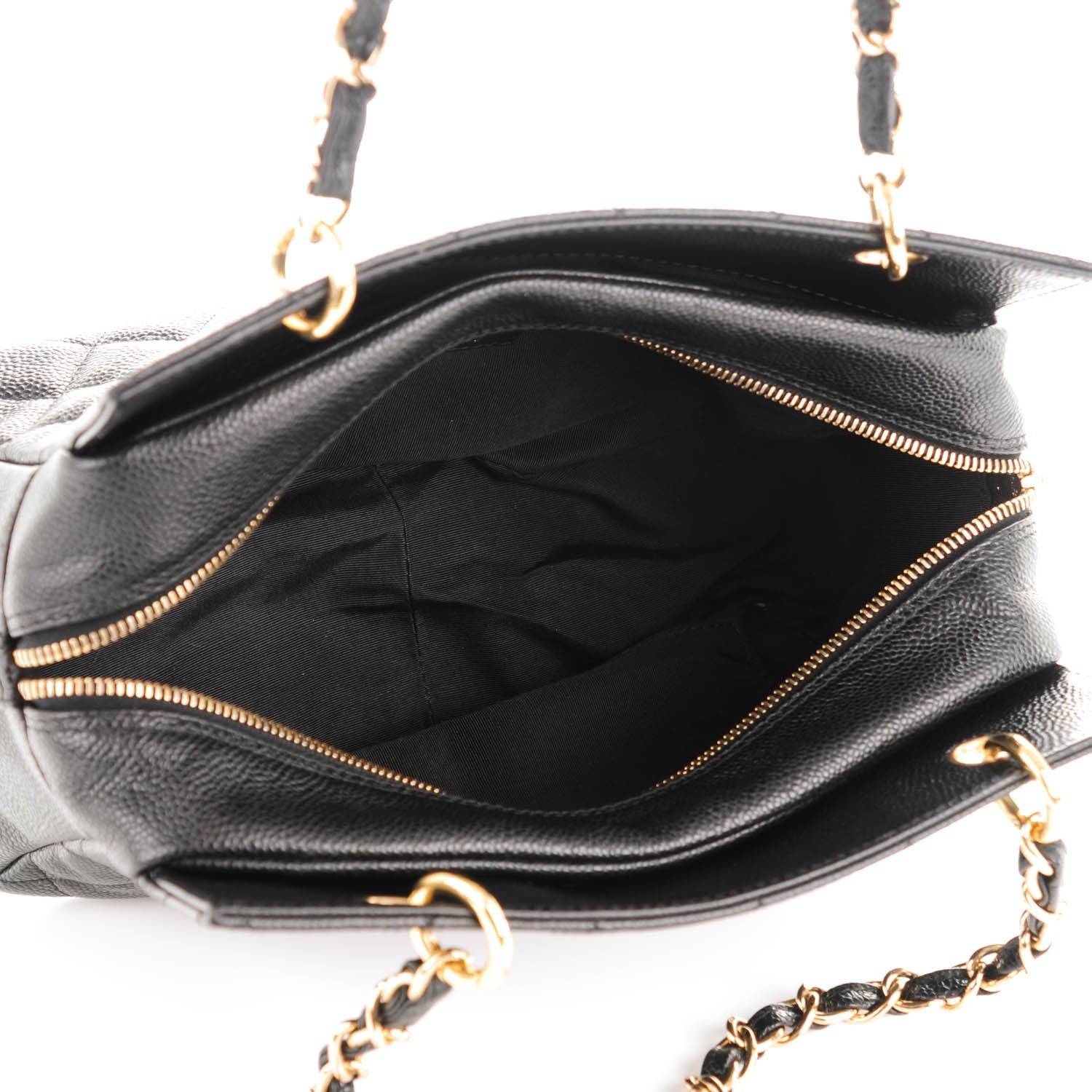 Chanel Caviar Quilted Petit Timeless Tote PTT Black 5 of 7