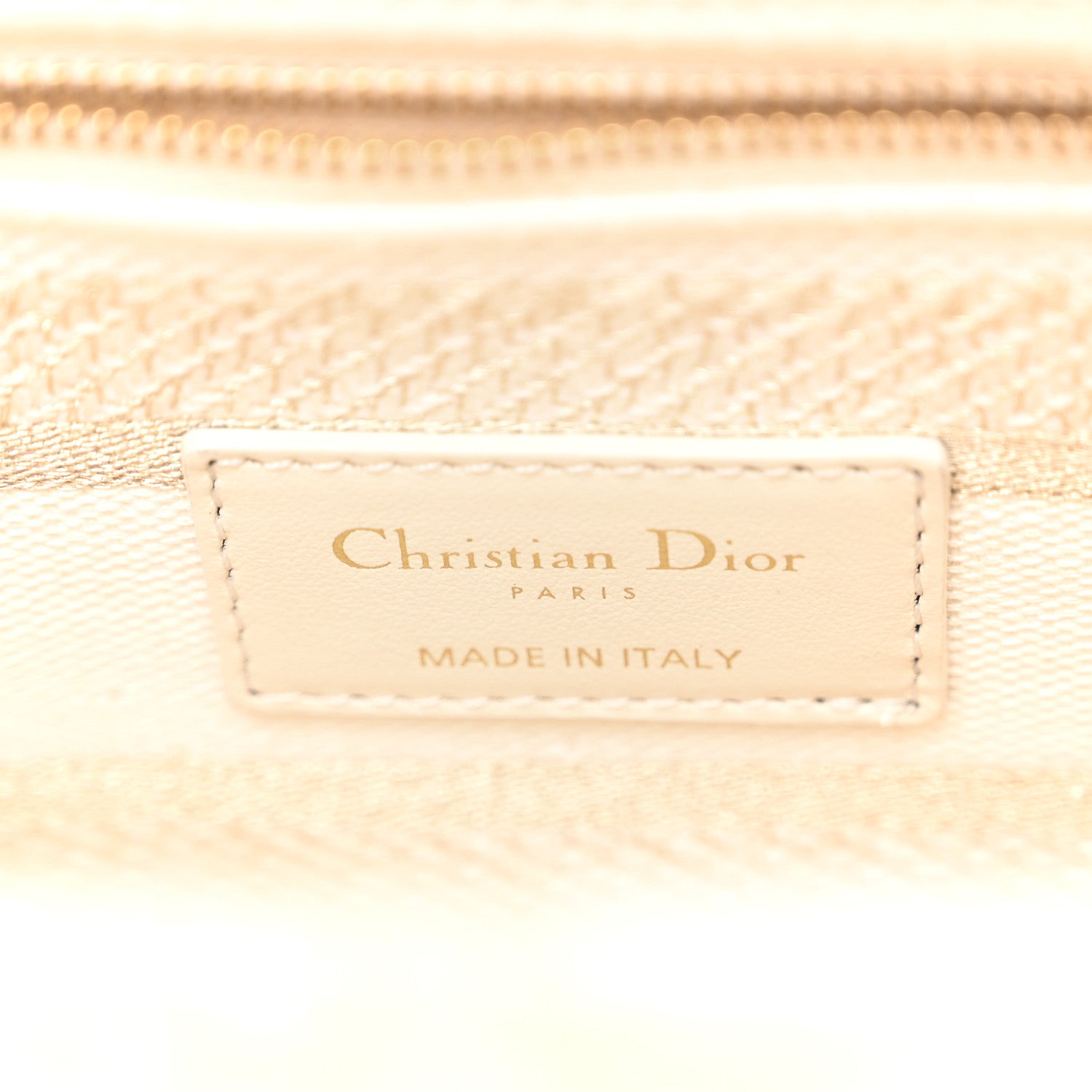 Christian Dior Canvas Around The World Stella Embroidered Medium