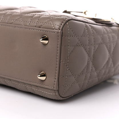 Christian Dior Calfskin Cannage Small My ABCDior Lady Dior Beige 8 of 8