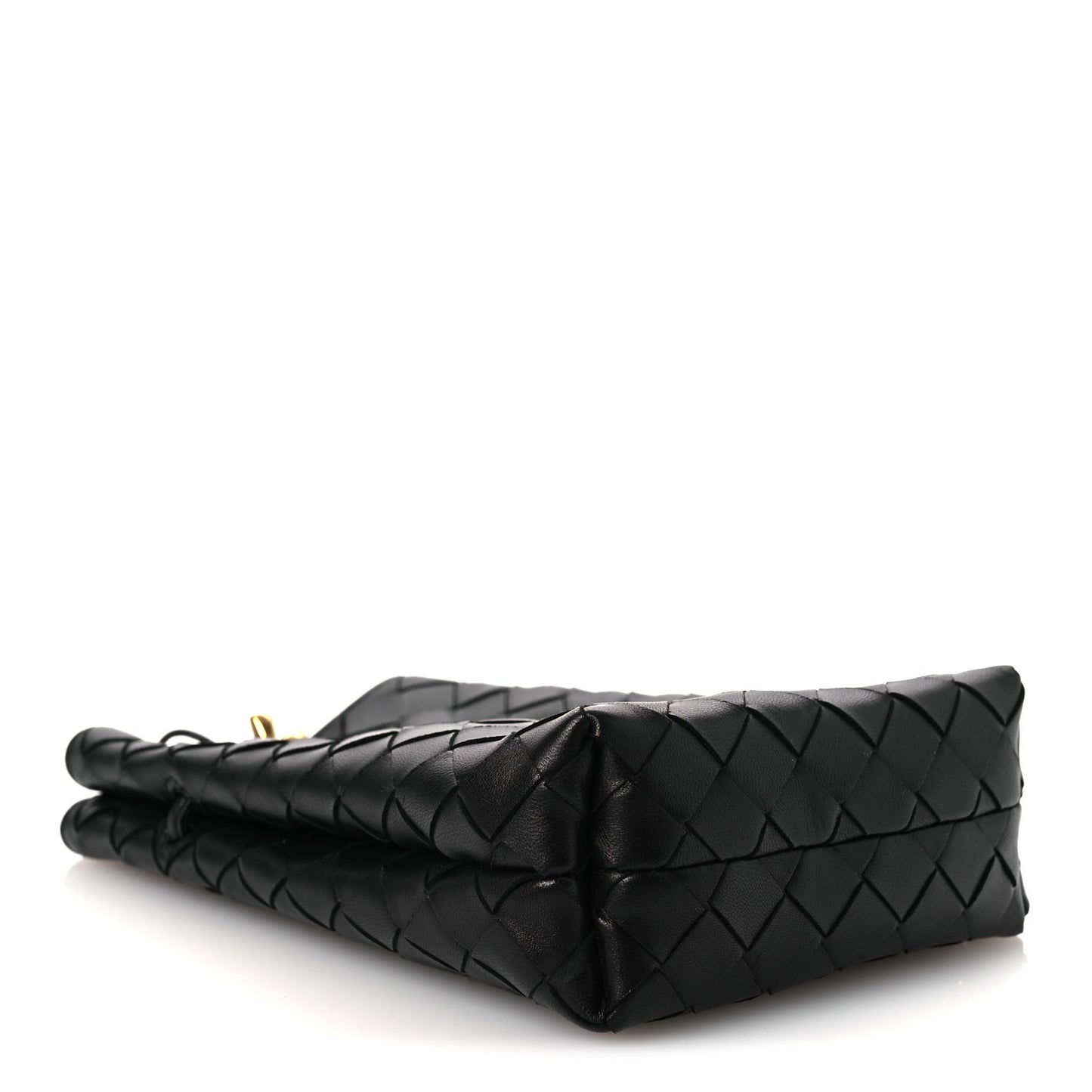 Nappa Intrecciato Andiamo Phone Pouch Black