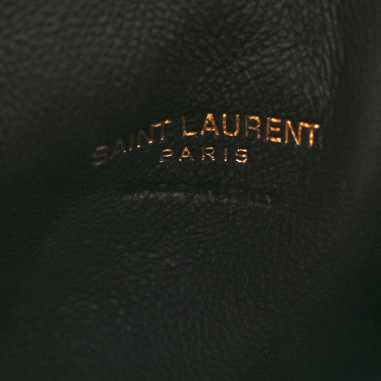 Suede Calfskin Matelasse Monogram Mini Jamie Shoulder Pouch Bag Golden Leaf