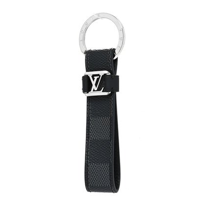 Louis Vuitton Damier Graphite LV Dragonne Key Holder 1 of 3