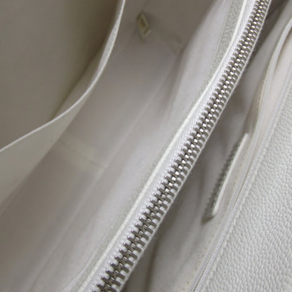 Chanel Caviar Grand Shopping Tote GST White 7 of 11