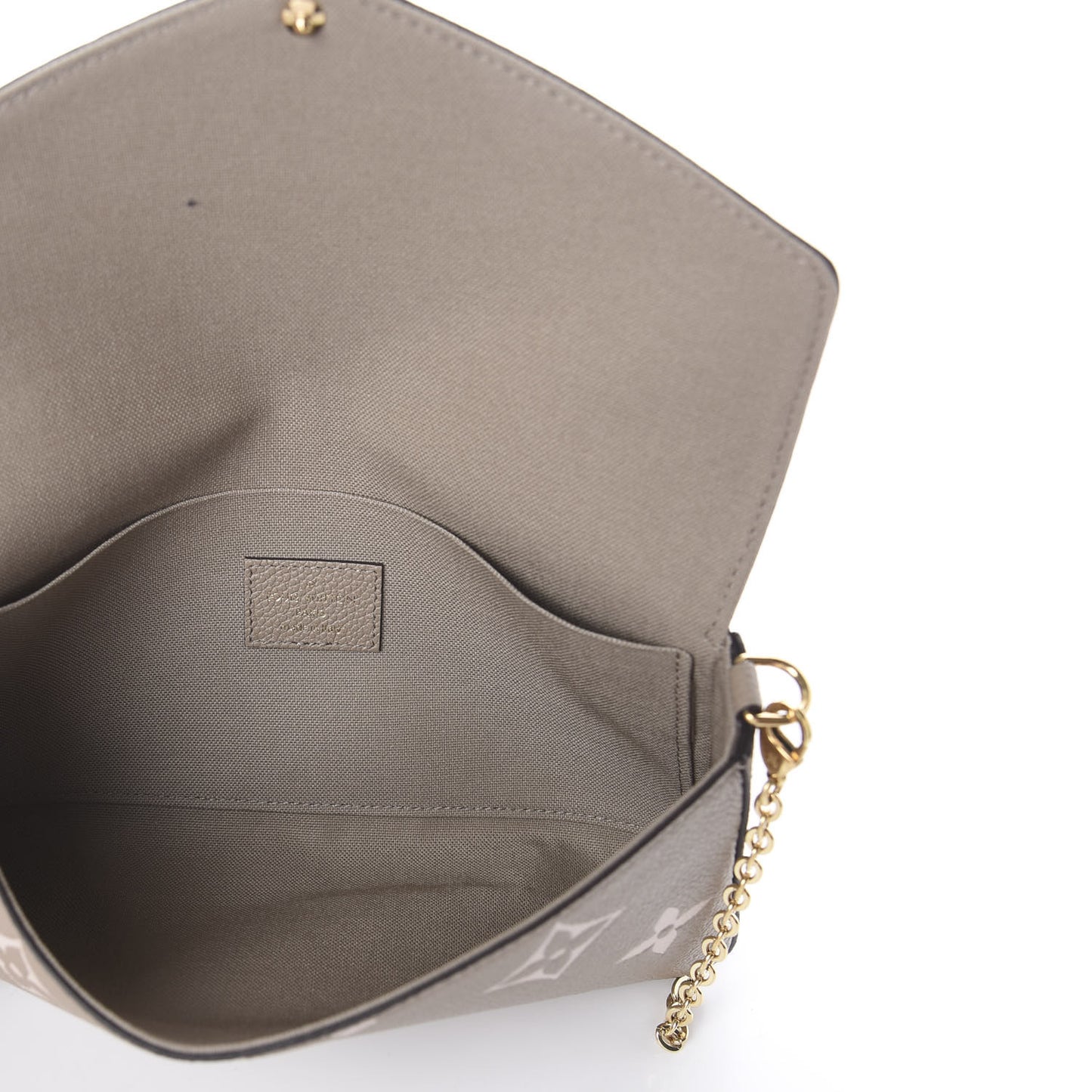 Empreinte Monogram Giant Felicie Pochette Tourterelle Creme