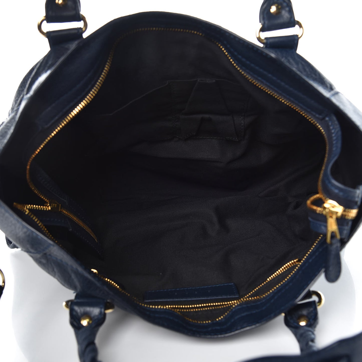 Agneau Giant 12 Gold Hardware City Bleu Obscur