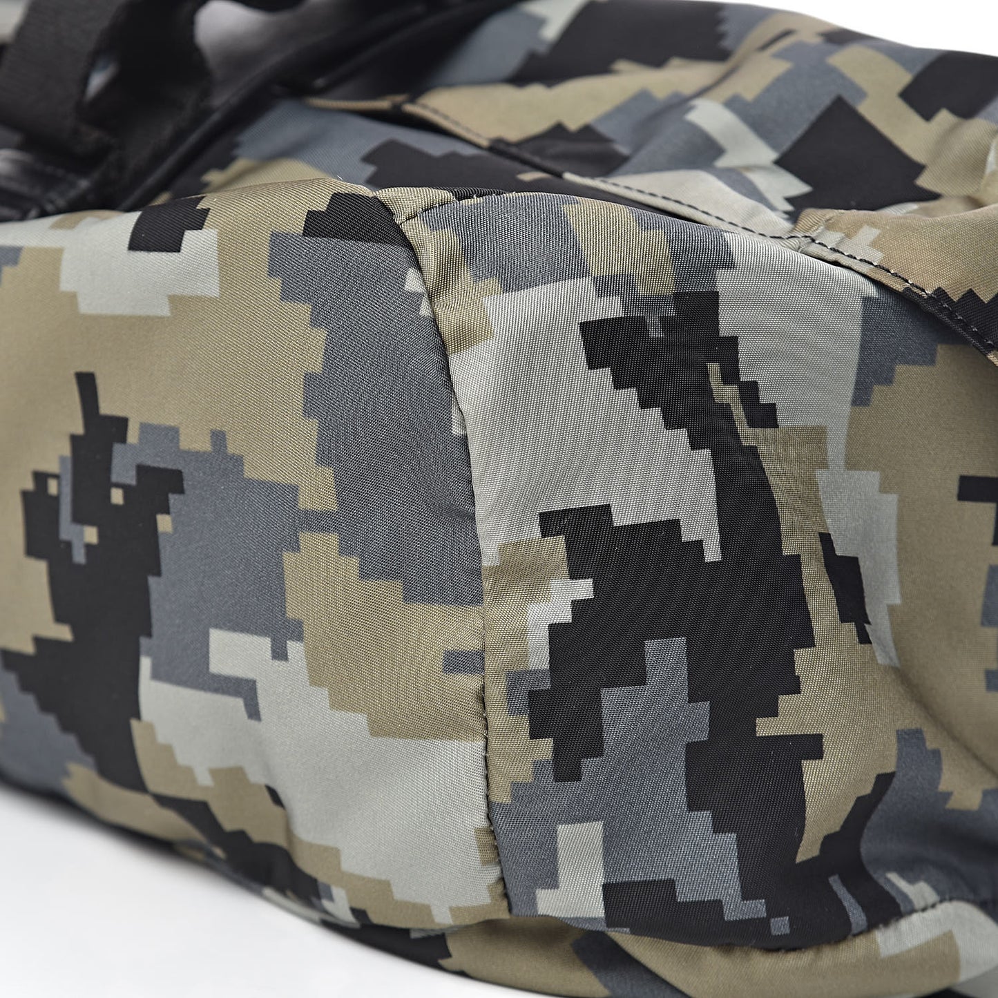 Nylon Camo Print Bum Bag Multicolor