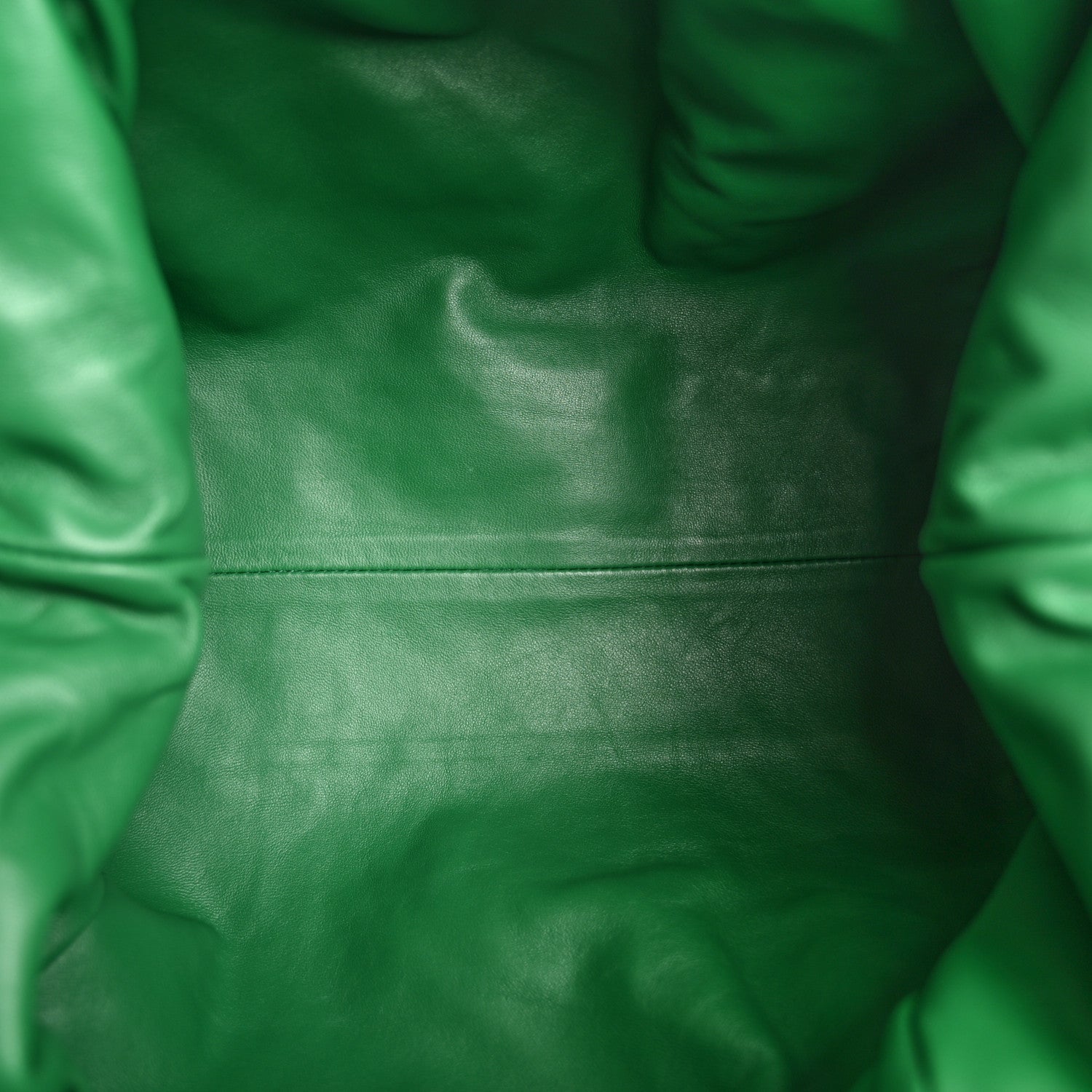 Bottega Veneta Nappa Maxi Intrecciato The Pouch Oversized Clutch Racing Green 5 of 11