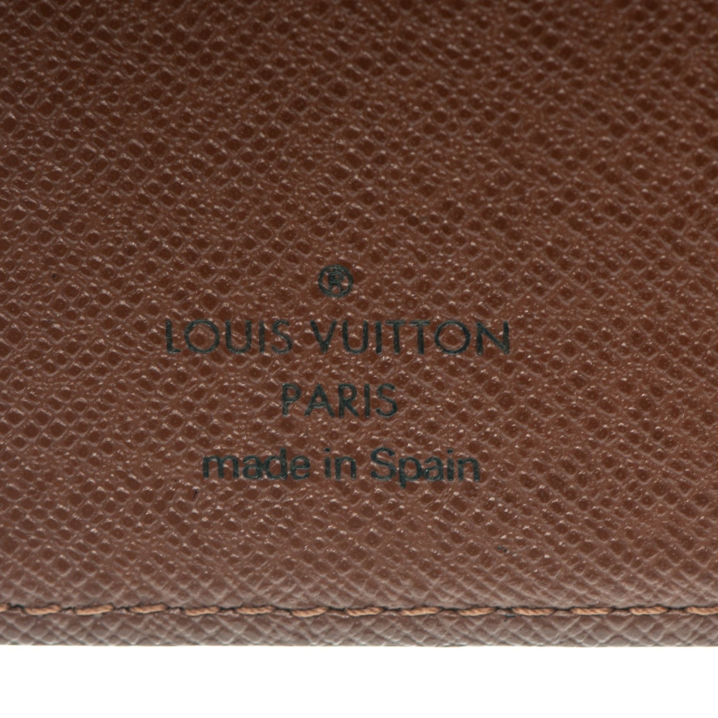 Monogram Small Ring Agenda Cover