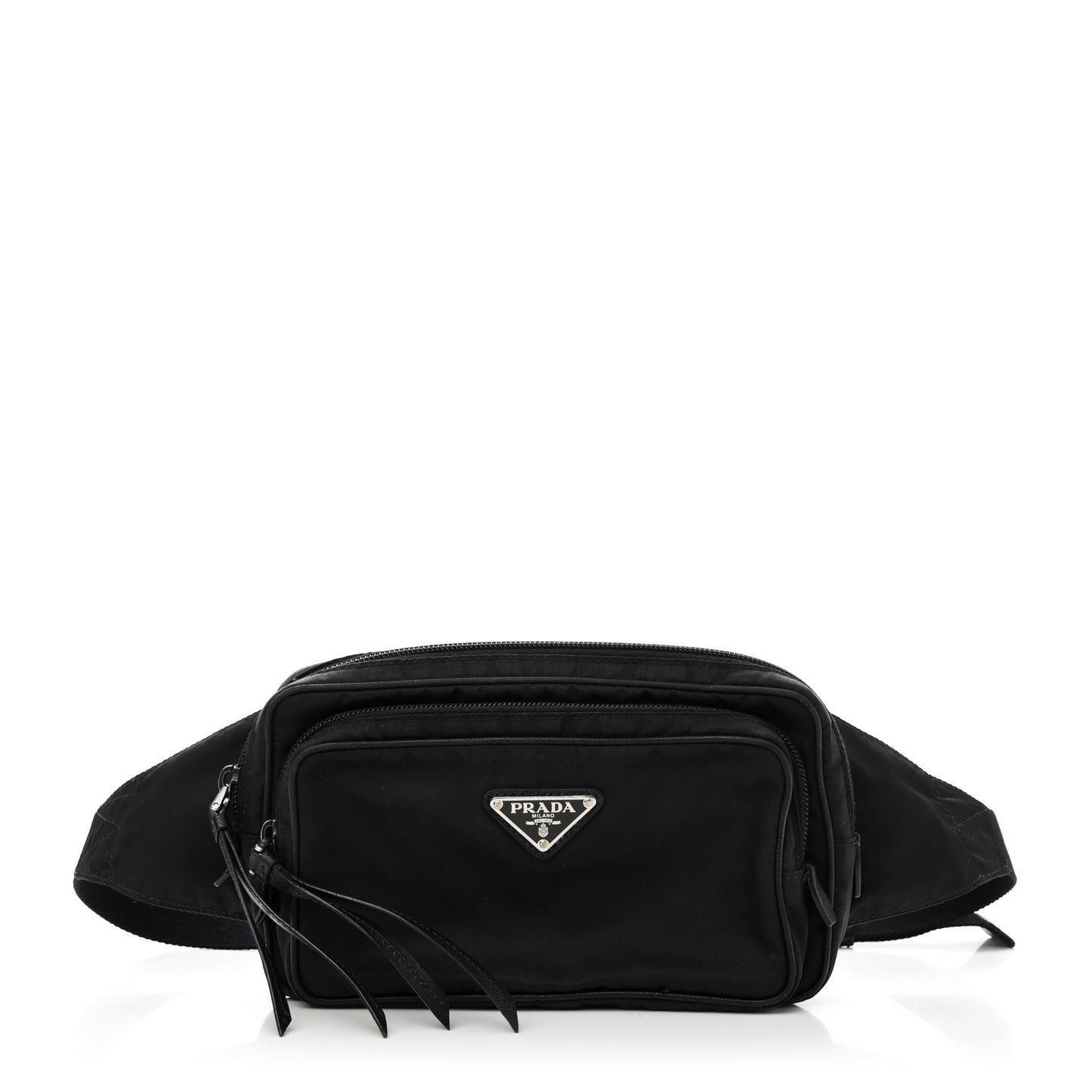 Tessuto Nylon Belt Bag Black