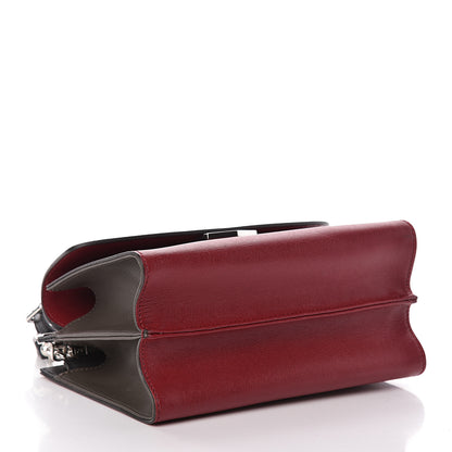 Fendi Vitello Elite Monster Mini Demi Jour Shoulder Bag Ribes Grigio Polvere Carbone 4 of 12