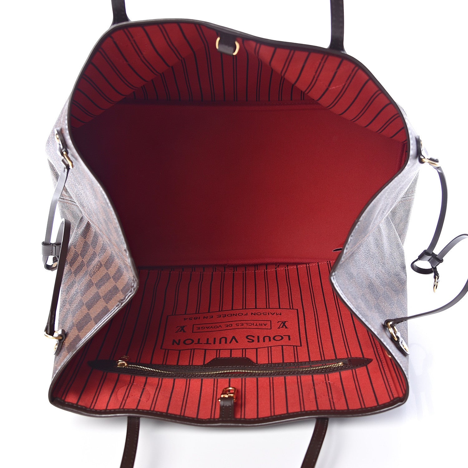 Louis Vuitton Damier Ebene Neo Neverfull GM 5 of 10