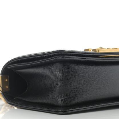 Chanel Caviar Quilted Small Boy Flap Black 9 of 12