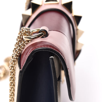 Valentino Garavani Vitello Colorblock Small Glam Lock Rockstud Flap Multicolor 8 of 11