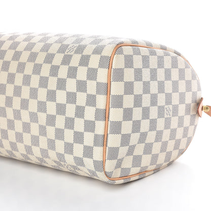 Louis Vuitton Damier Azur Speedy 30 10 of 15
