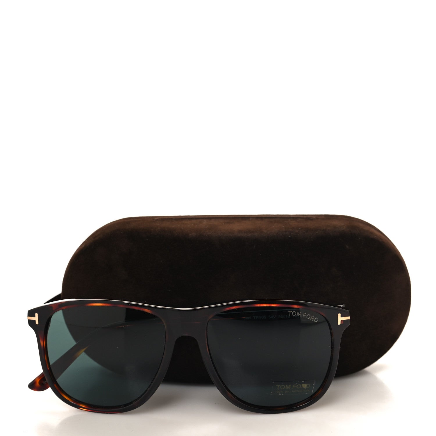 Tom Ford Square Sari TF905 Sunglasses Tortoise 8 of 8