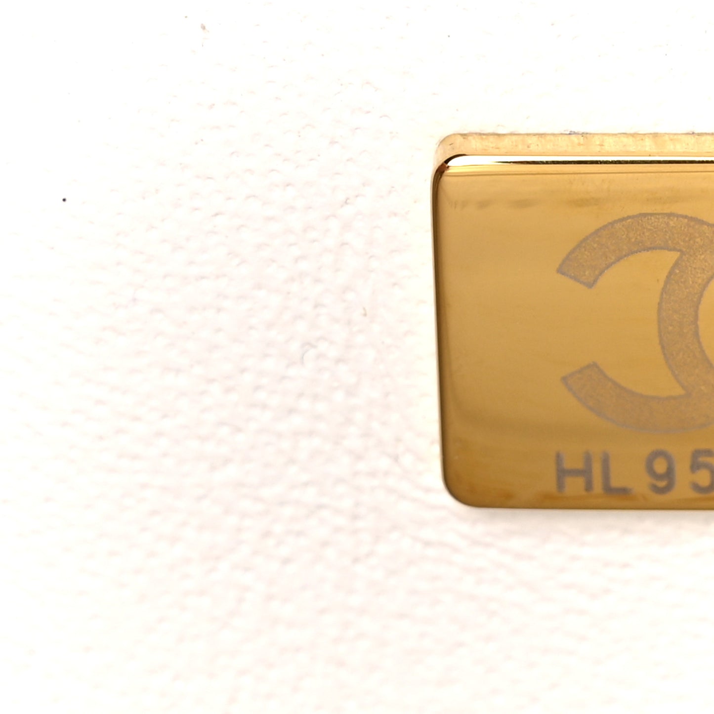 Lambskin Quilted Mini Rectangular Flap White