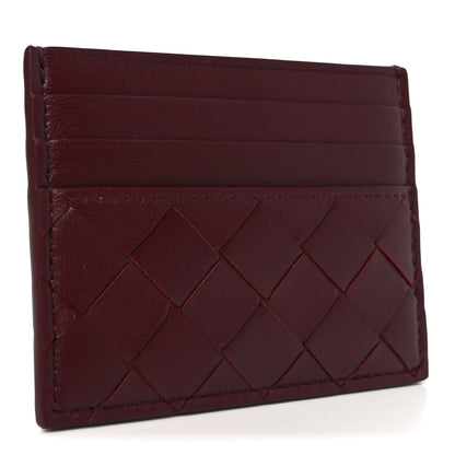 Bottega Veneta Nappa Intrecciato Card Holder Barolo 3 of 9