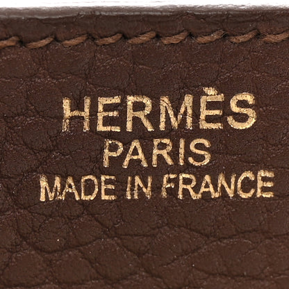 Hermes Fjord Birkin 35 Chocolate 6 of 11