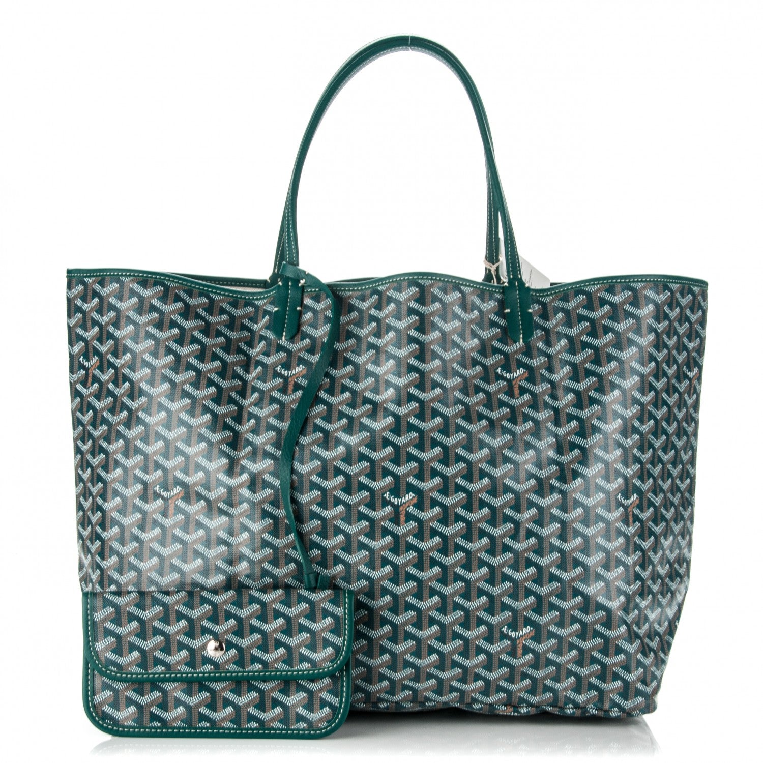 Goyard Goyardine Saint Louis GM Green 1 of 9
