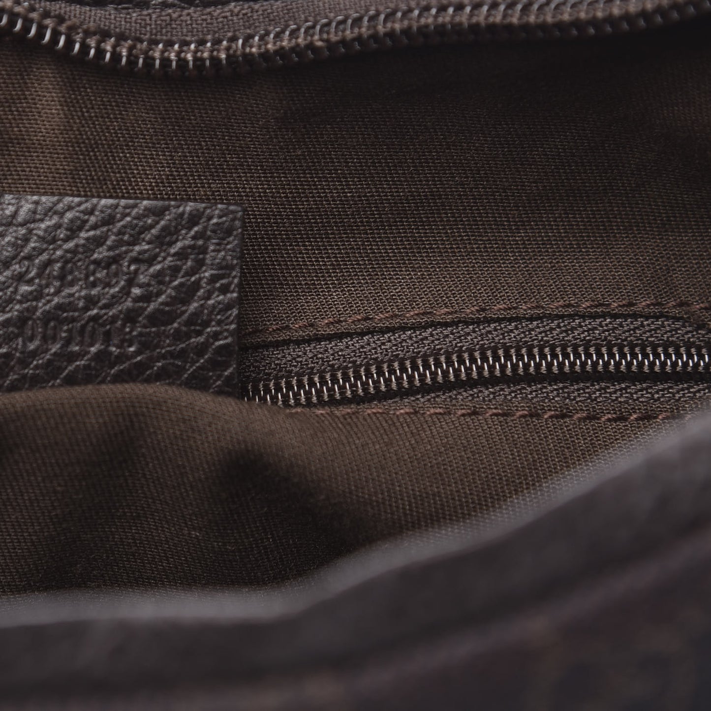 Monogram Hobo Dark Brown