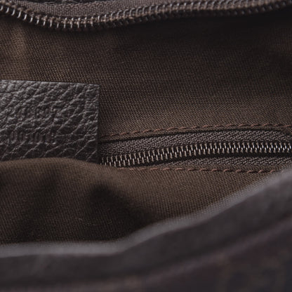 Gucci Monogram Hobo Dark Brown 7 of 10