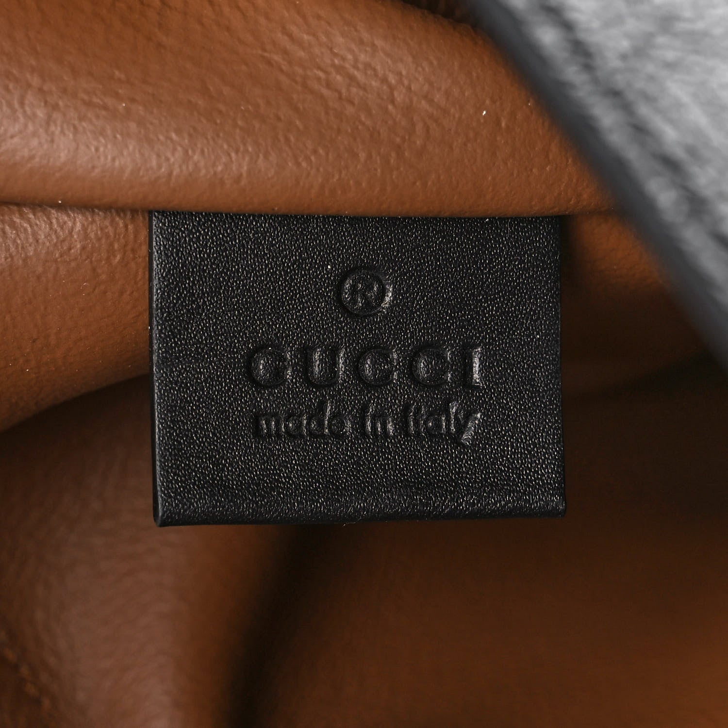 Gucci Suede Patent Large Rajah Chain Tote Nocciola Black 7 of 12