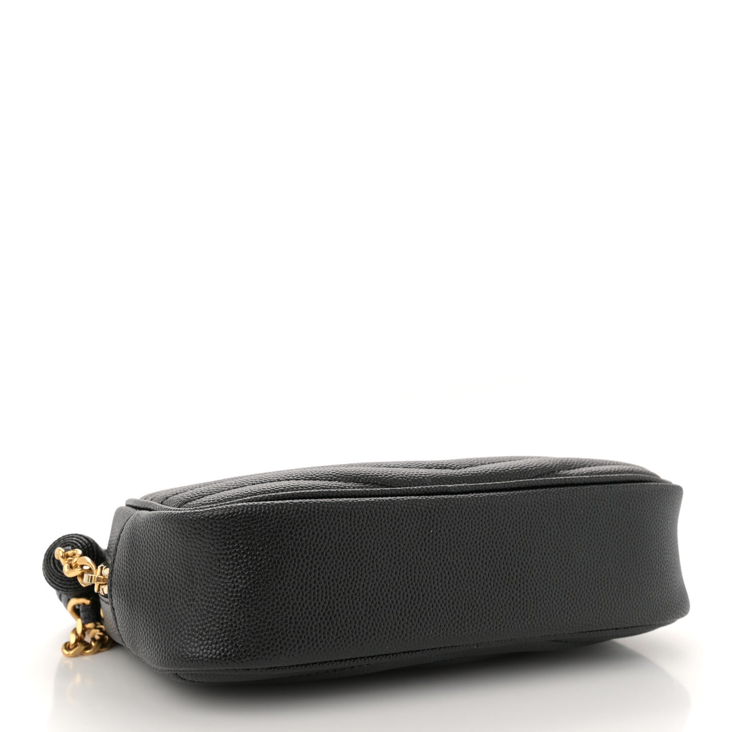 Grain De Poudre Matelasse Monogram Mini Lou Camera Bag Black