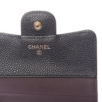 Chanel Caviar Quilted Compact Flap Wallet Black 6 of 8