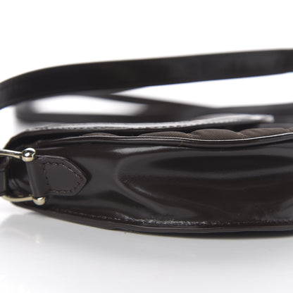 Burberry Nylon Quilted Crossbody Dark Brown 6 of 8