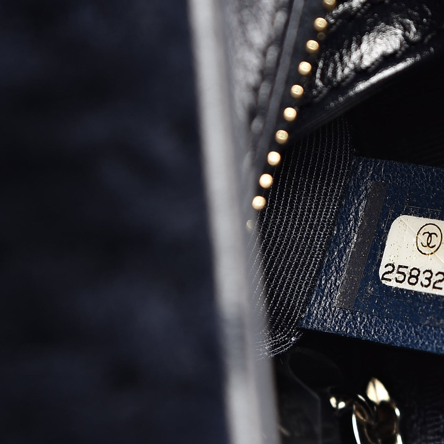 Shearling Small Gabrielle Hobo Navy