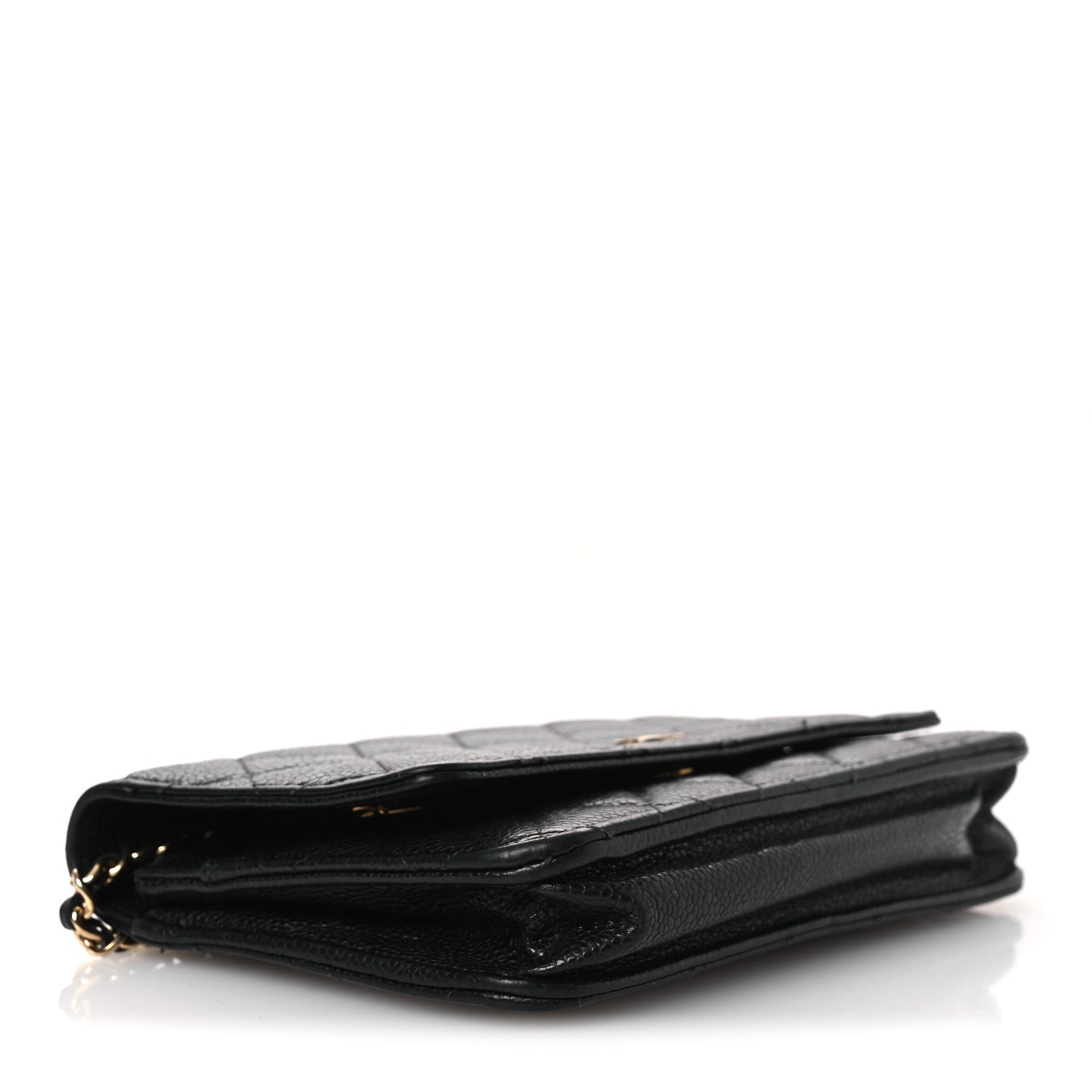 Chanel Caviar Quilted Wallet on Chain WOC Black 4 of 17