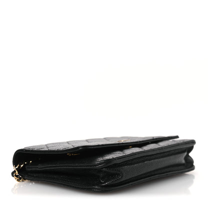 Chanel Caviar Quilted Wallet on Chain WOC Black 4 of 17