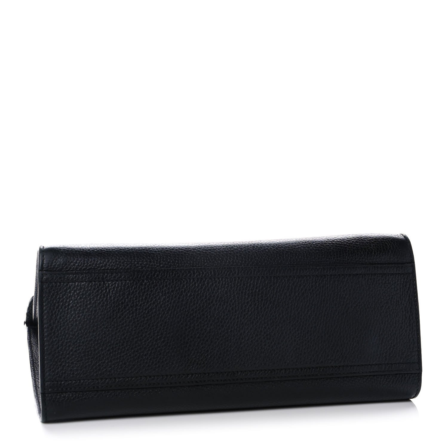 Gucci Calfskin Small GG Marmont Top Handle Bag Black 4 of 15
