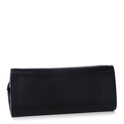 Gucci Calfskin Small GG Marmont Top Handle Bag Black 4 of 15