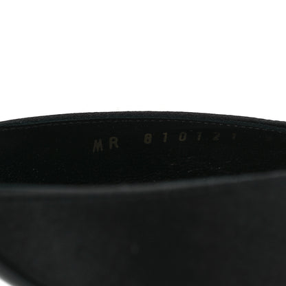 Saint Laurent Satin Crepe Aimee 75 Slingback Pumps 35.5 Black 9 of 10