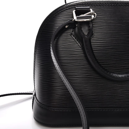 Louis Vuitton Epi Alma BB Black 9 of 9