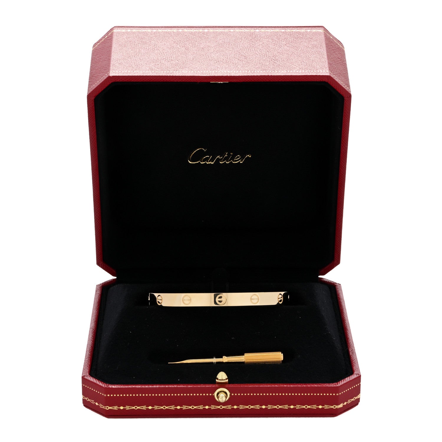 Cartier 18K Yellow Gold LOVE Bracelet 18 5 of 5