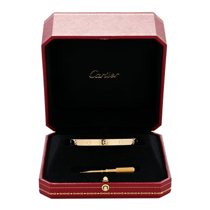 Cartier 18K Yellow Gold LOVE Bracelet 18 5 of 5