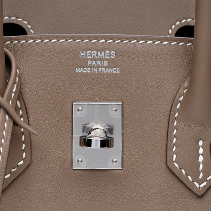 Hermes Swift Birkin 25 Etoupe 6 of 26