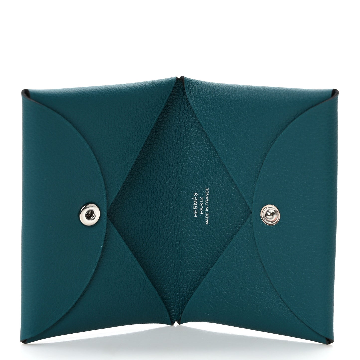 Evercolor Calvi Card Case Vert Bosphore