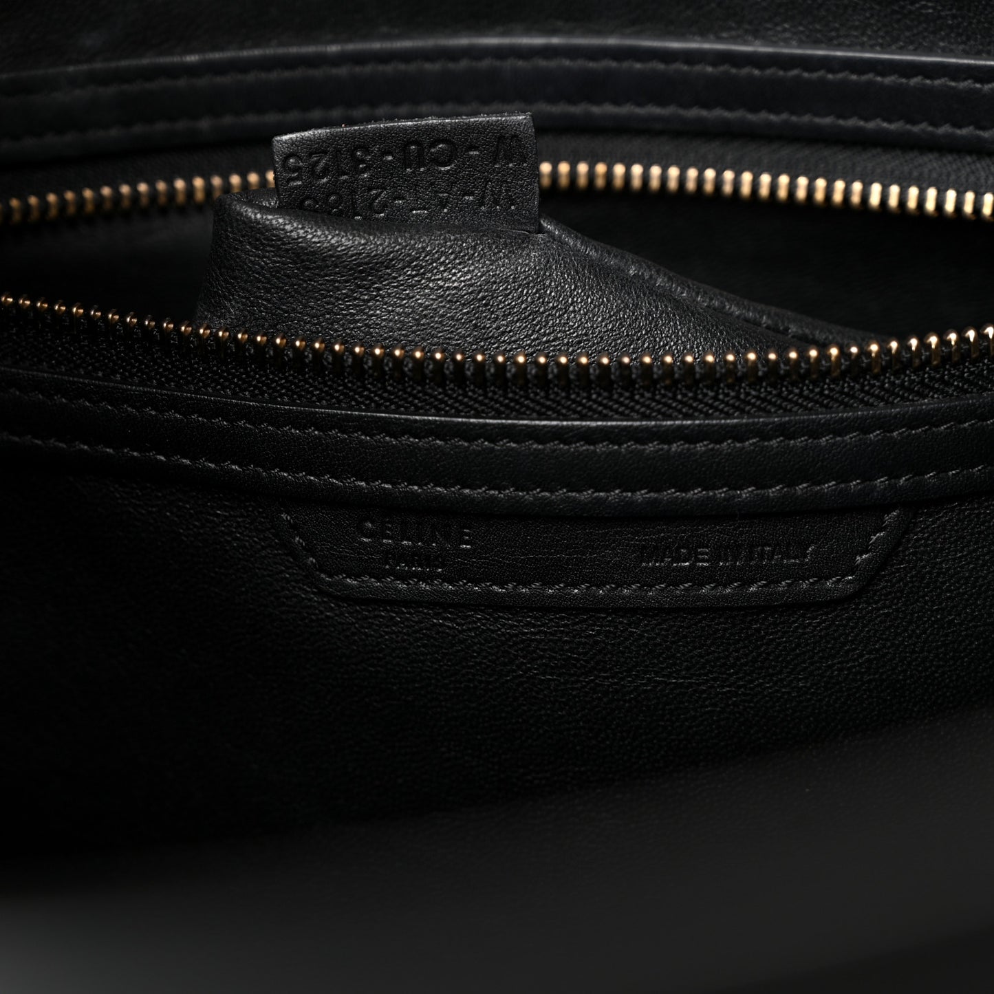 Smooth Calfskin Mini Luggage  Black