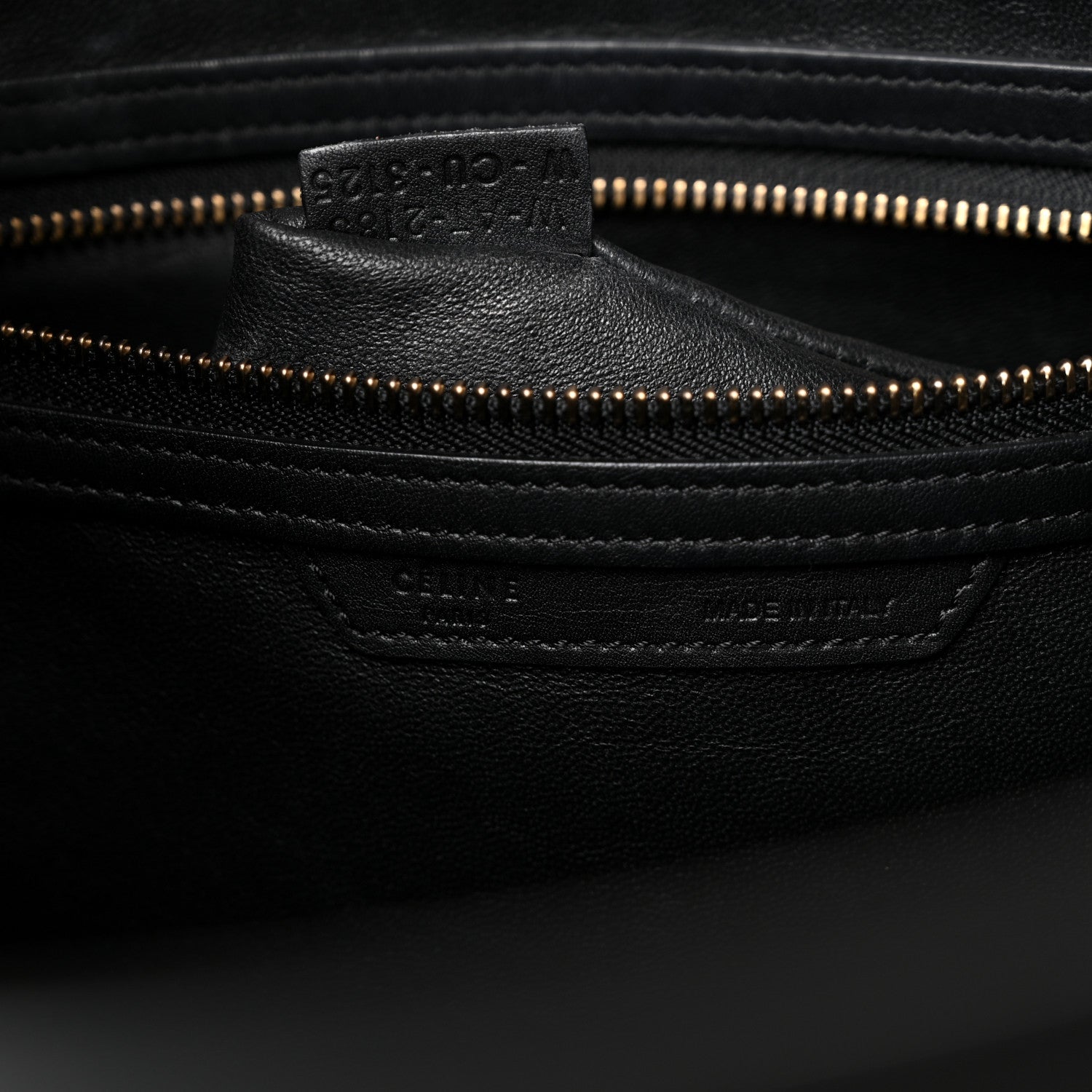 Celine Smooth Calfskin Mini Luggage  Black 5 of 11