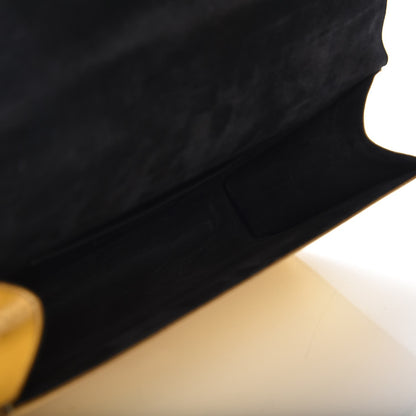 Saint Laurent Metallic Calfskin Monogram Cassandre Clutch Ciad 5 of 6