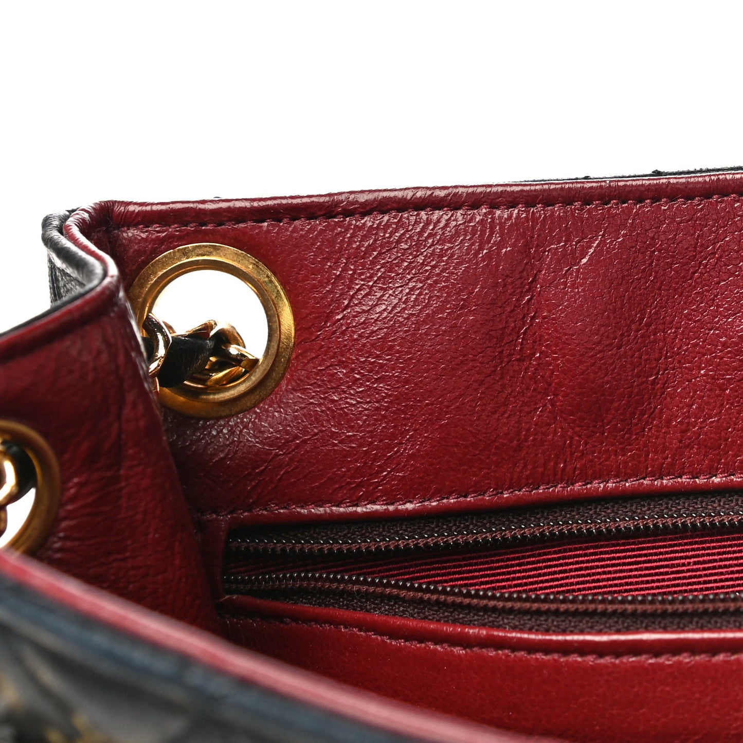 Lambskin Quilted Crossbody Black
