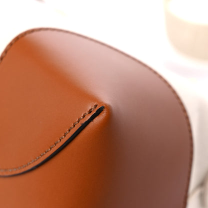 Fendi Canvas Vitello Logo Ajour Embroidered Medium By The Way Boston Bag Grezzo Cuoio 11 of 11