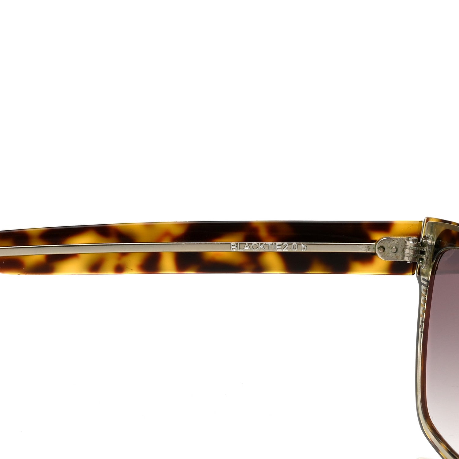 Christian Dior HOMME Acetate Black Tie 2.0 Sunglasses Tortoise 5 of 7